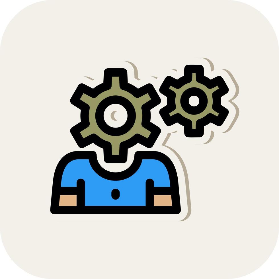 Cognitive Vector Icon Design