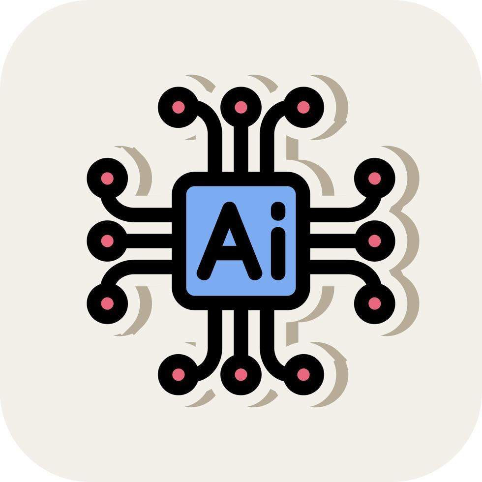 Super Intelligence Vector Icon Design