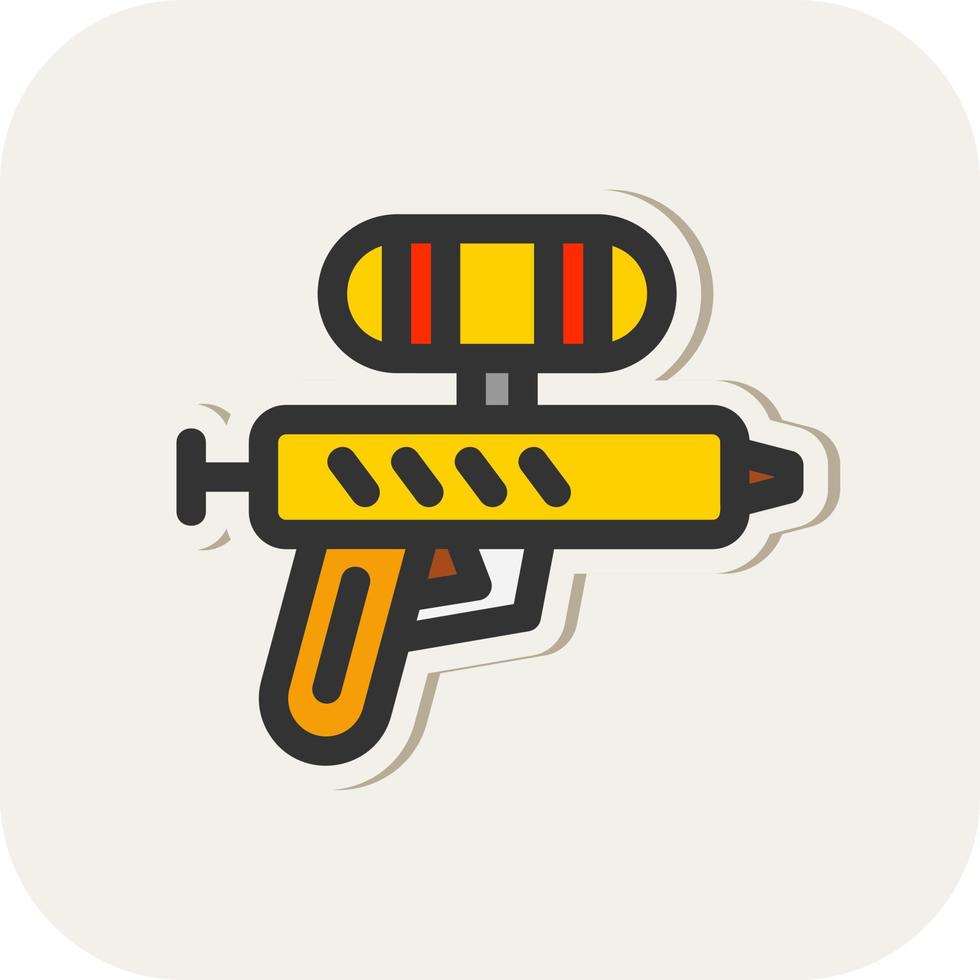 diseño de icono de vector de pistola de agua