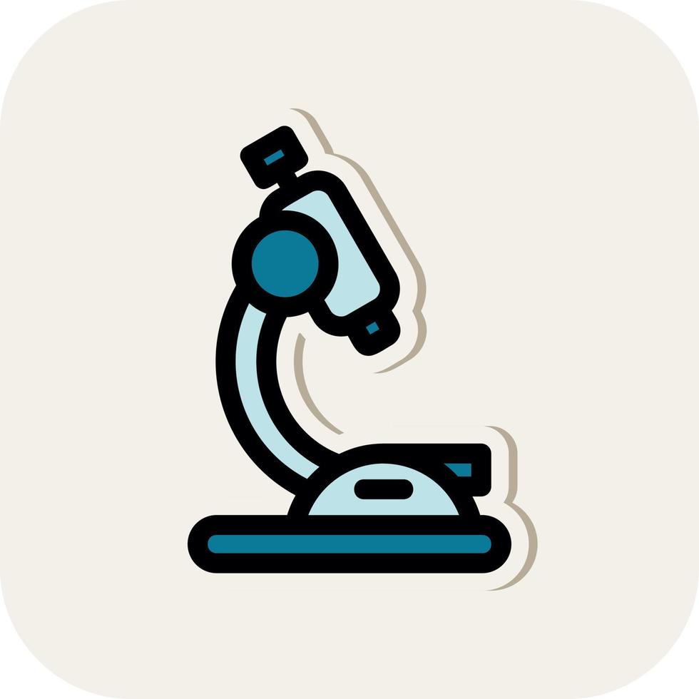 Microscope Vector Icon Design