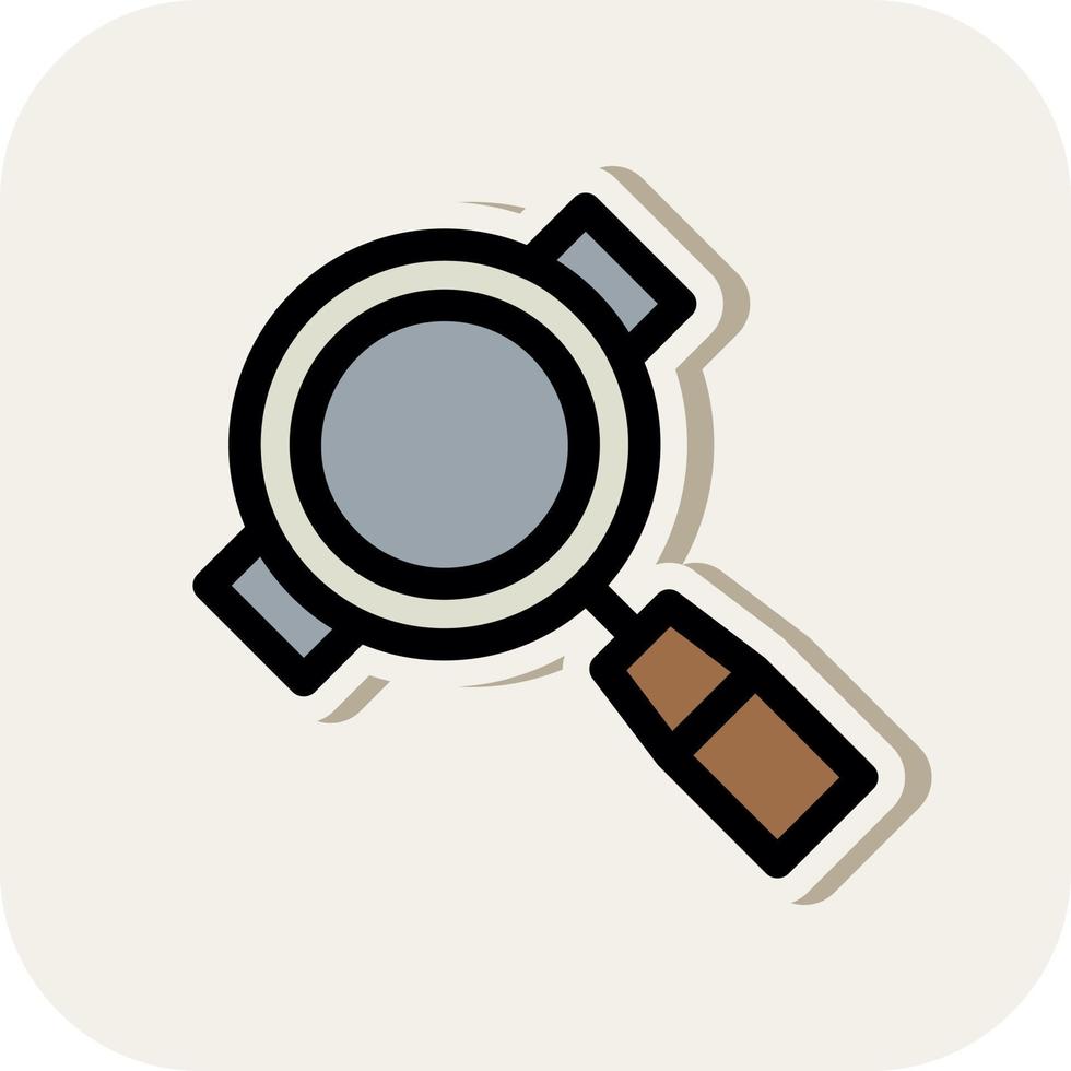 Portafilter Vector Icon Design