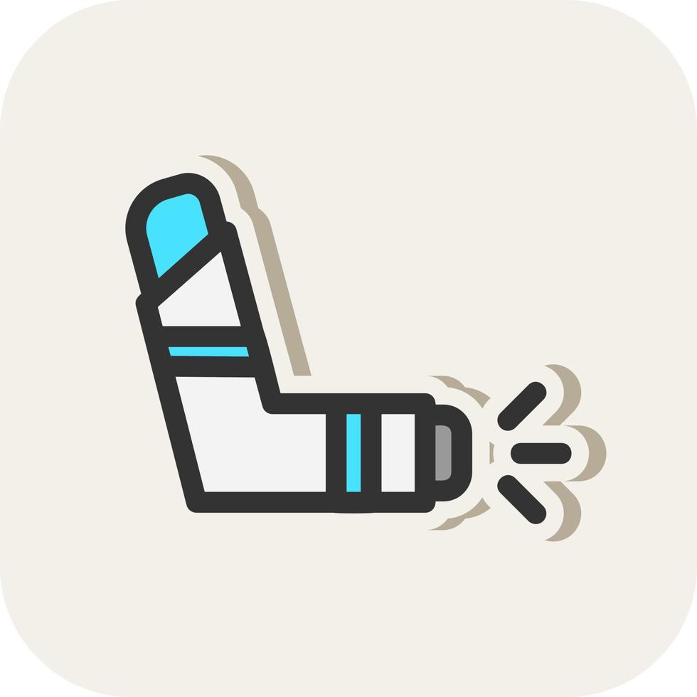 Inhaler Vector Icon Design
