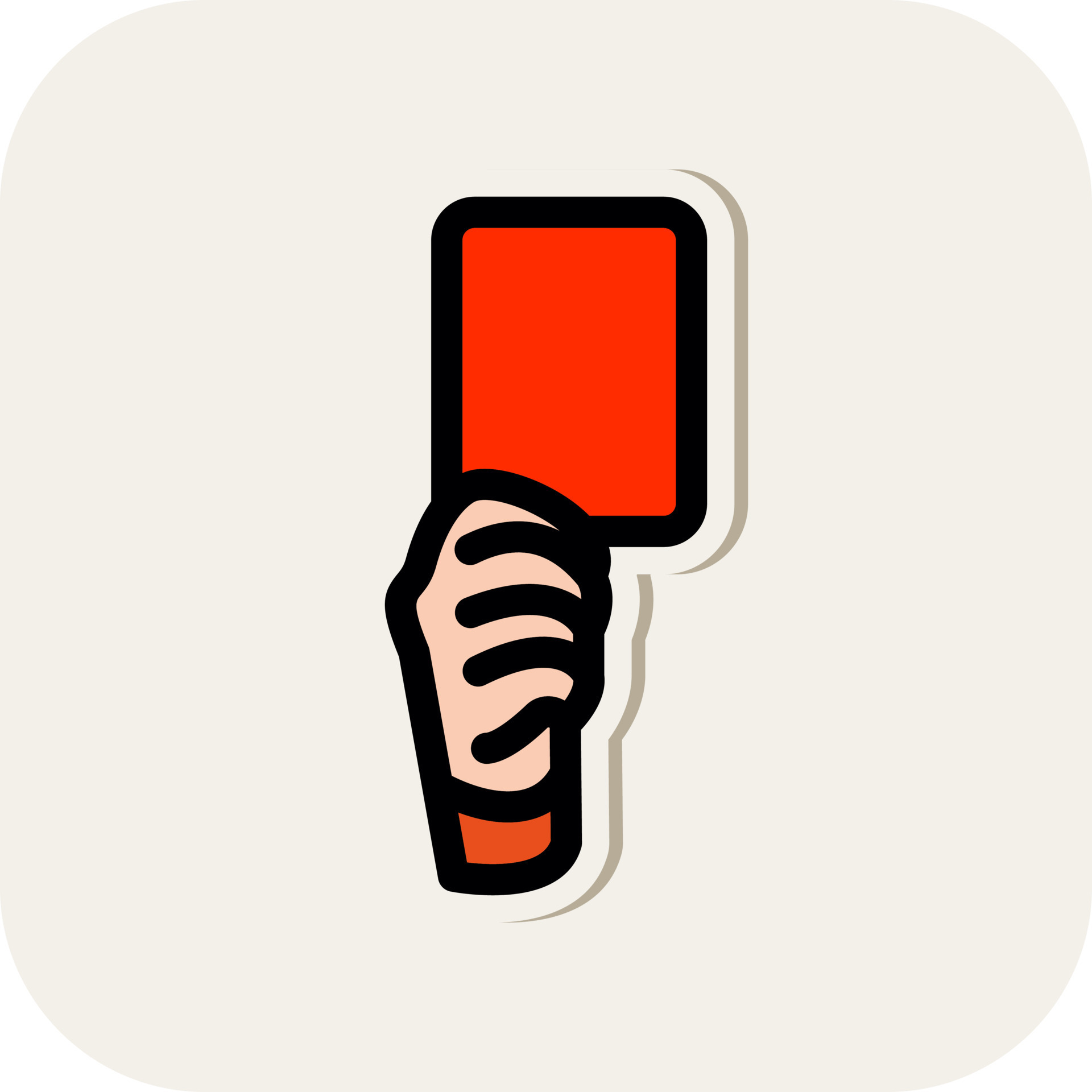 Red Card Vector Icon Design 20155685 Vector Art at Vecteezy
