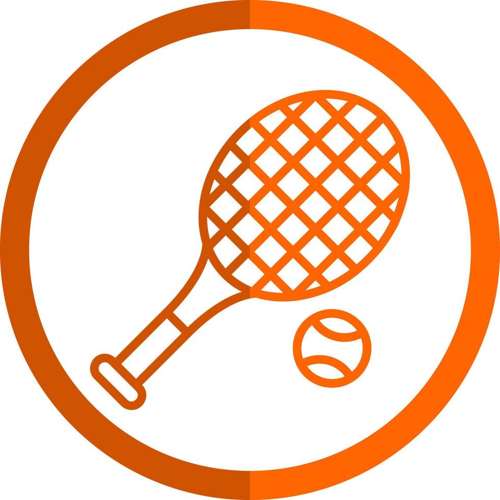 diseño de icono de vector de tenis