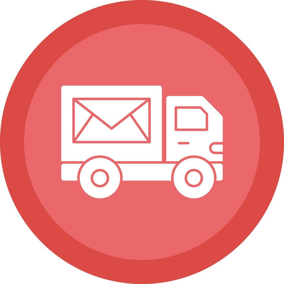 diseño de icono de vector de servicio postal