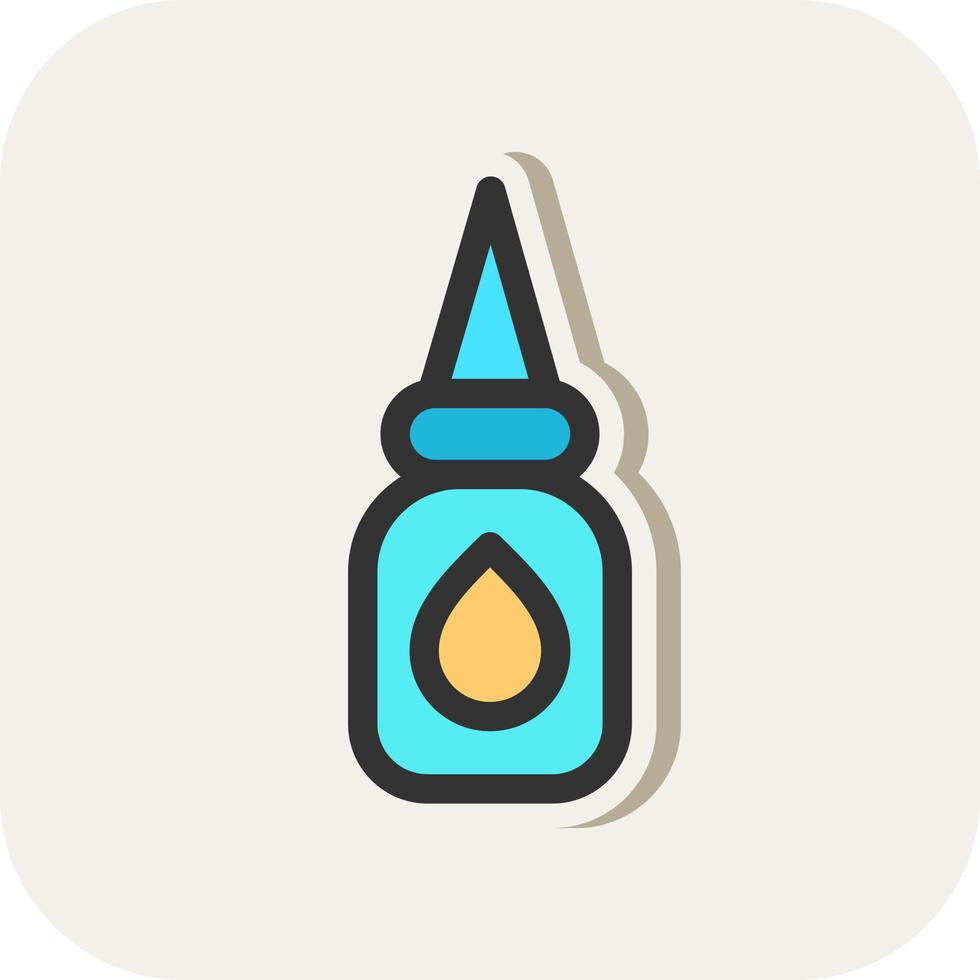 Nasal Aspirator Vector Icon Design