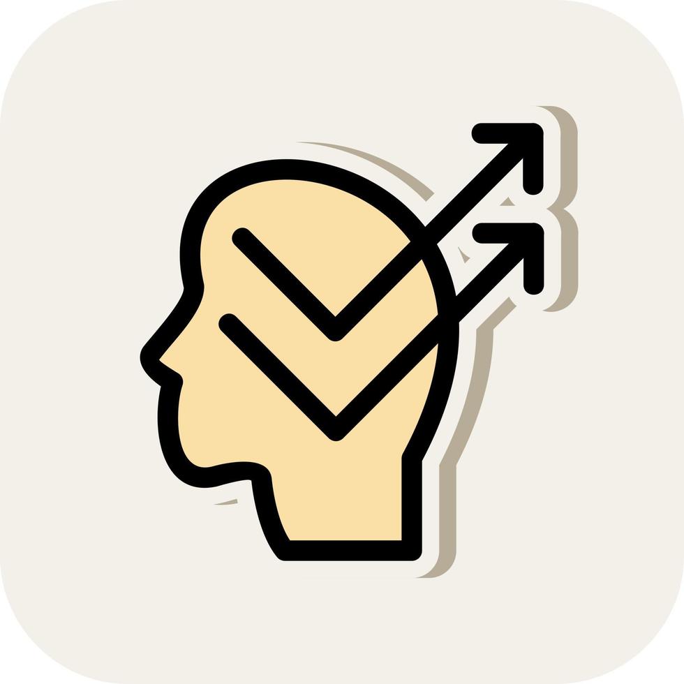 Knowledge Extraction Vector Icon Design