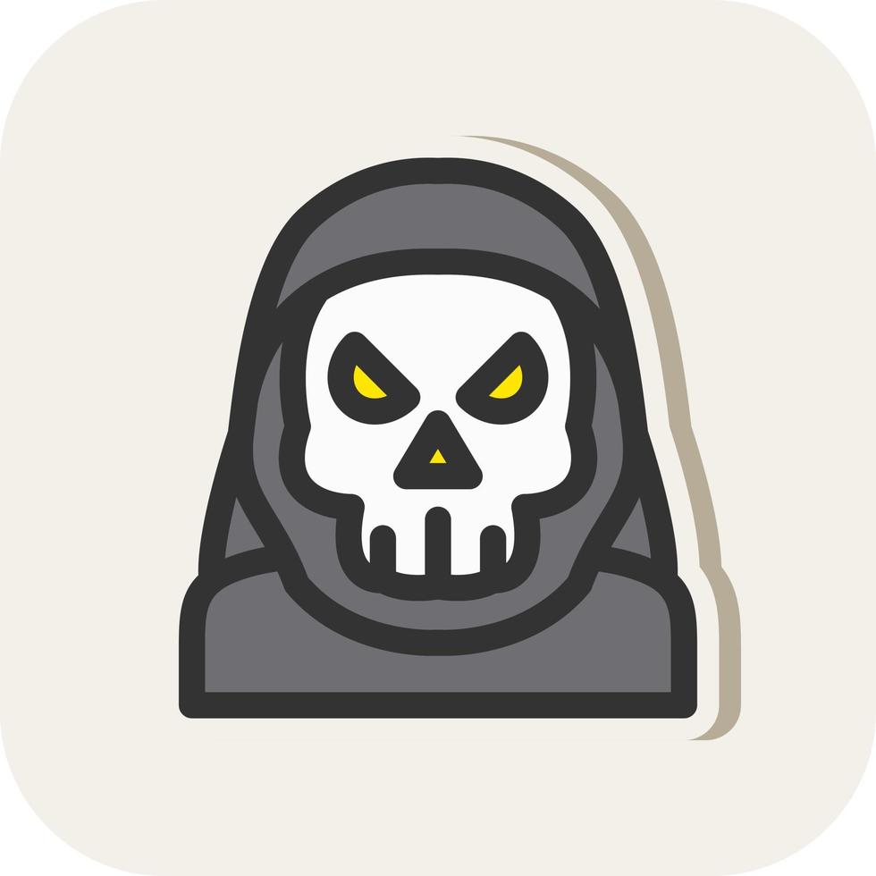 Grim Reaper Vector Icon Design