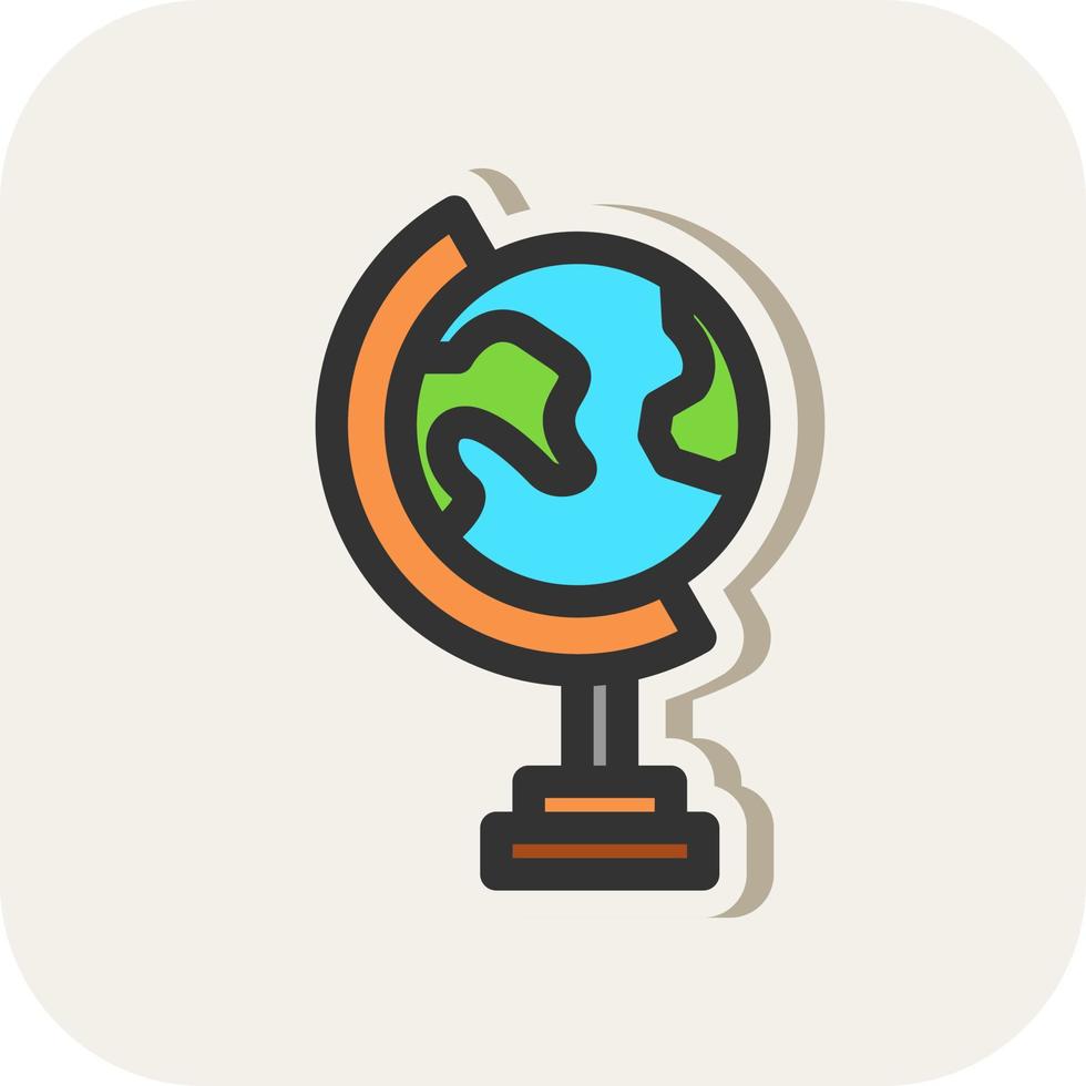 Globe Vector Icon Design