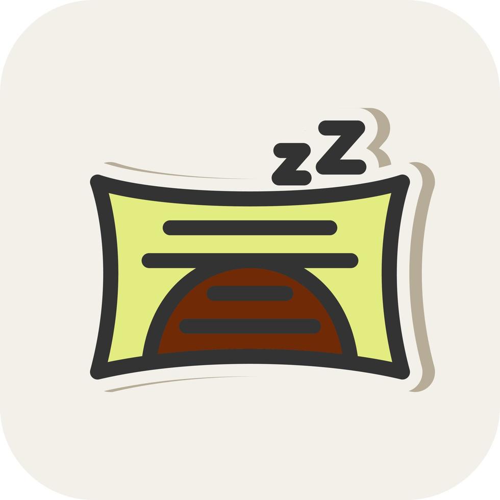 diseño de icono de vector de almohada de bebé