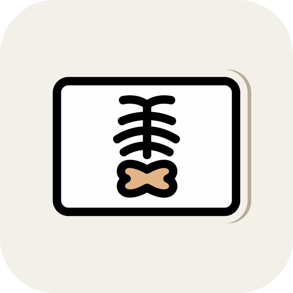 Radiology Vector Icon Design