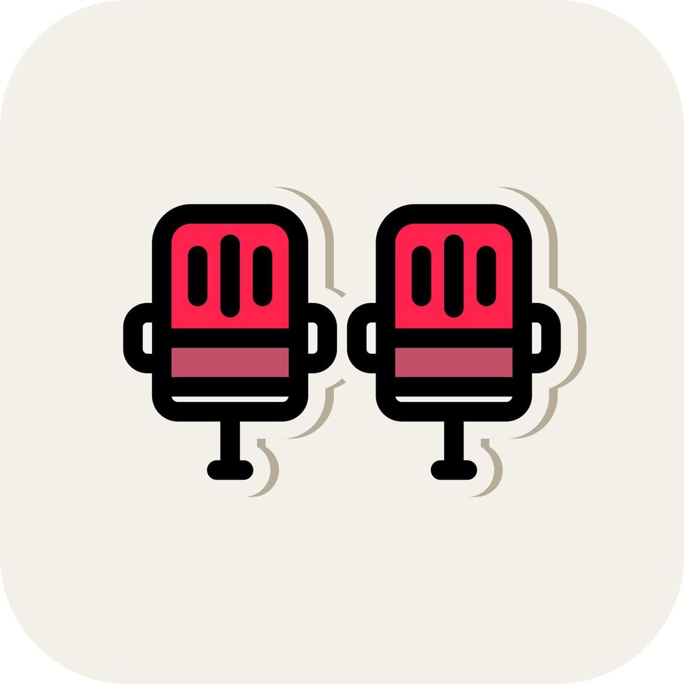 Seating Vector Icon Design