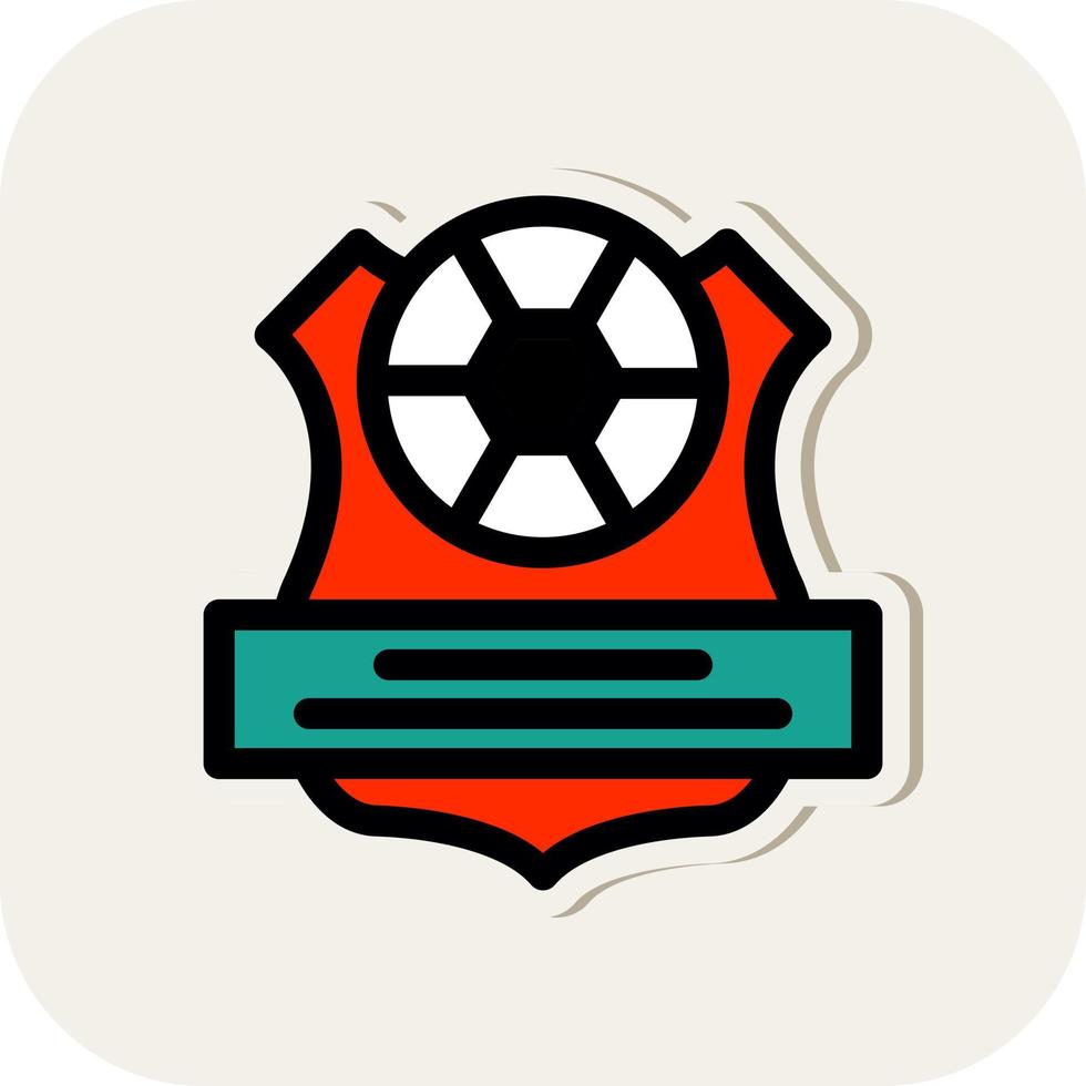 Football Club Vector Icon Design