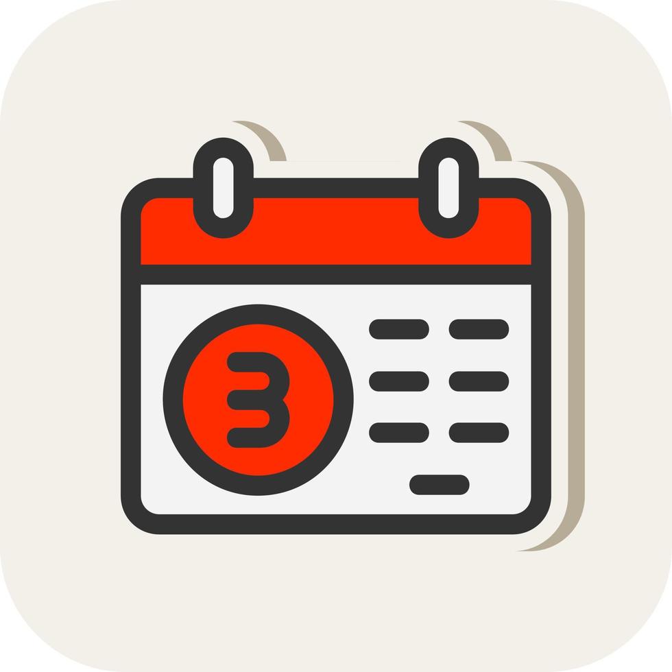 Calendar Vector Icon Design