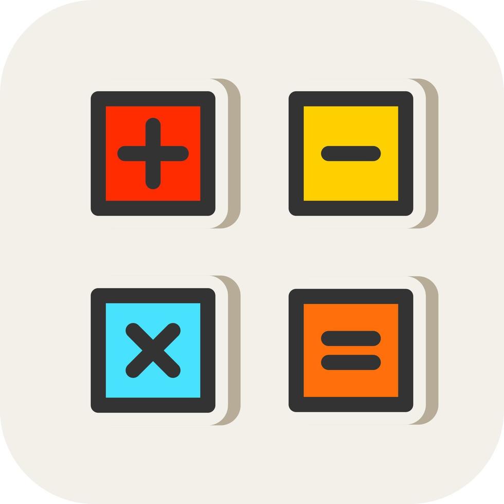 Maths Vector Icon Design