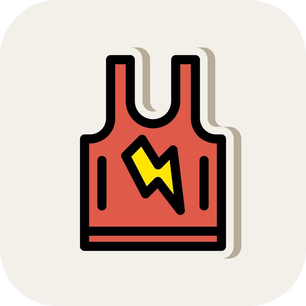 Tank Top Vector Icon Design