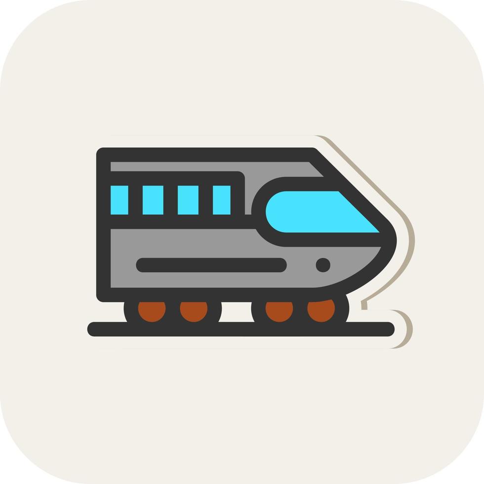 Train Vector Icon Design