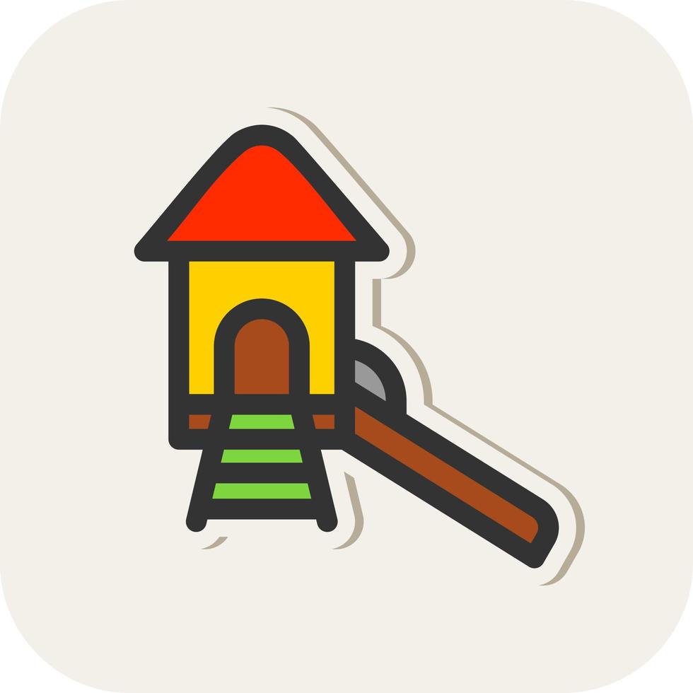 Playground Vector Icon Design