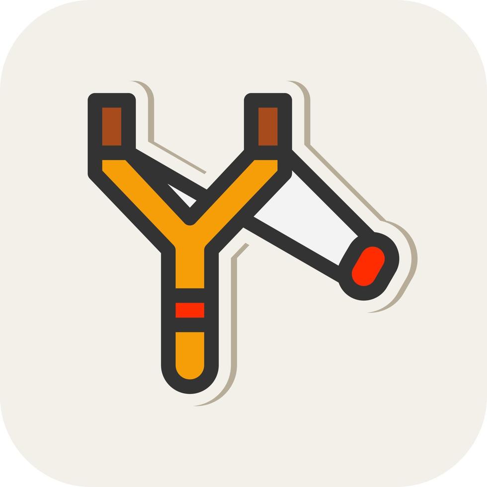 Slingshot Vector Icon Design