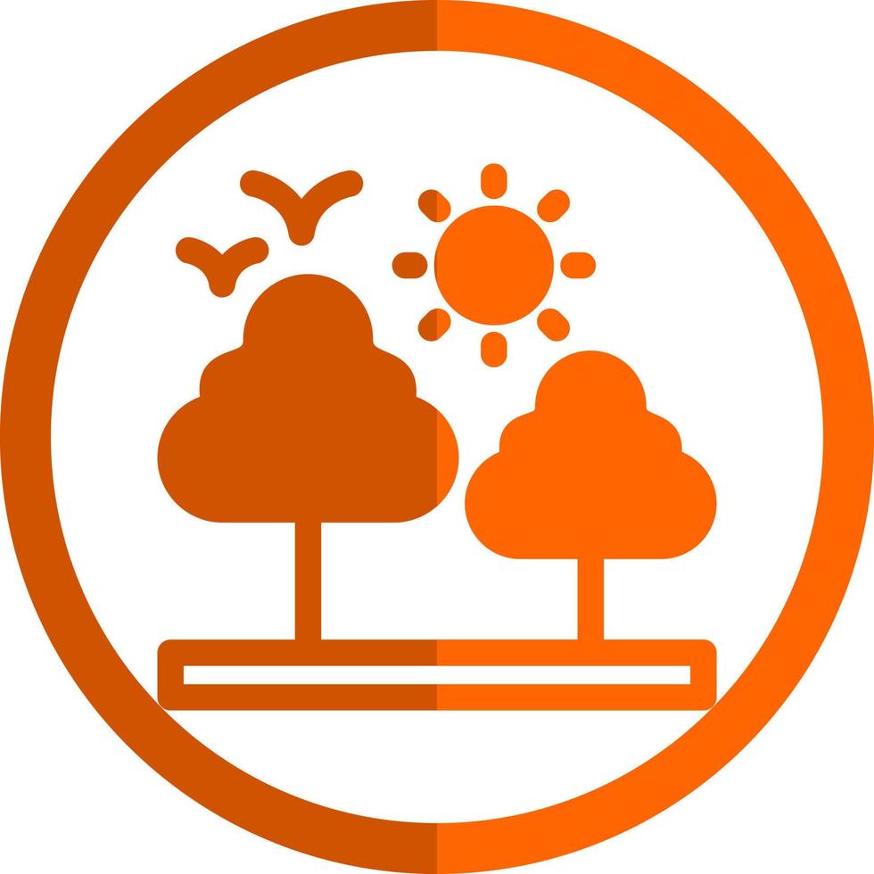 Forest Vector Icon Design