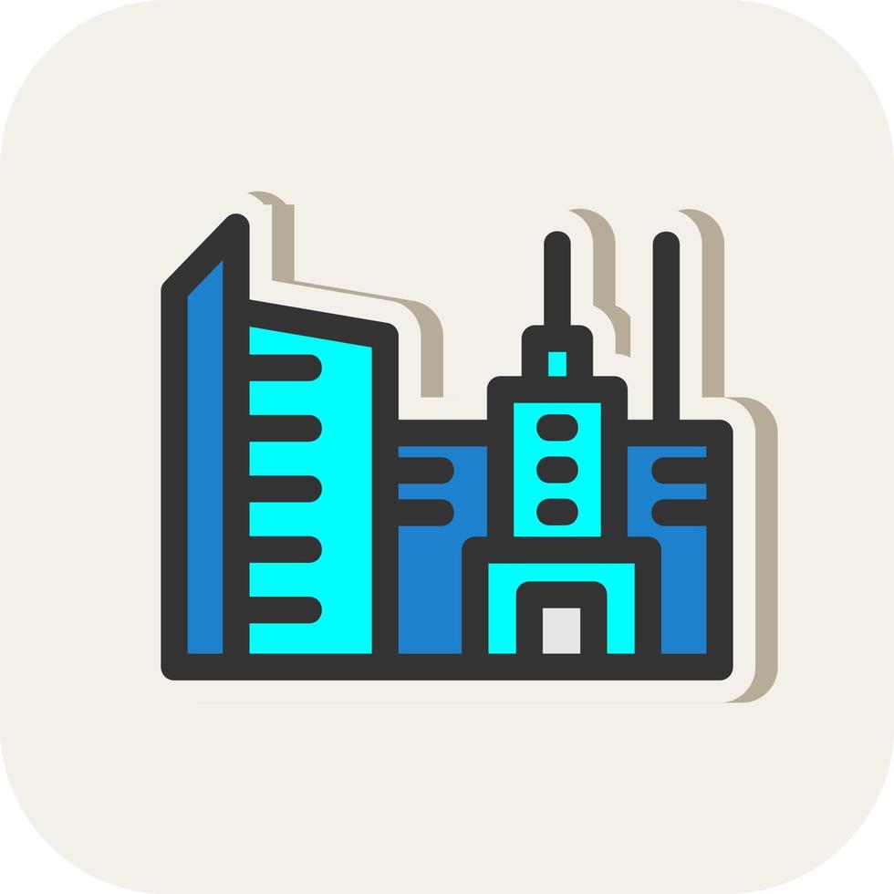 Cityscape Vector Icon Design