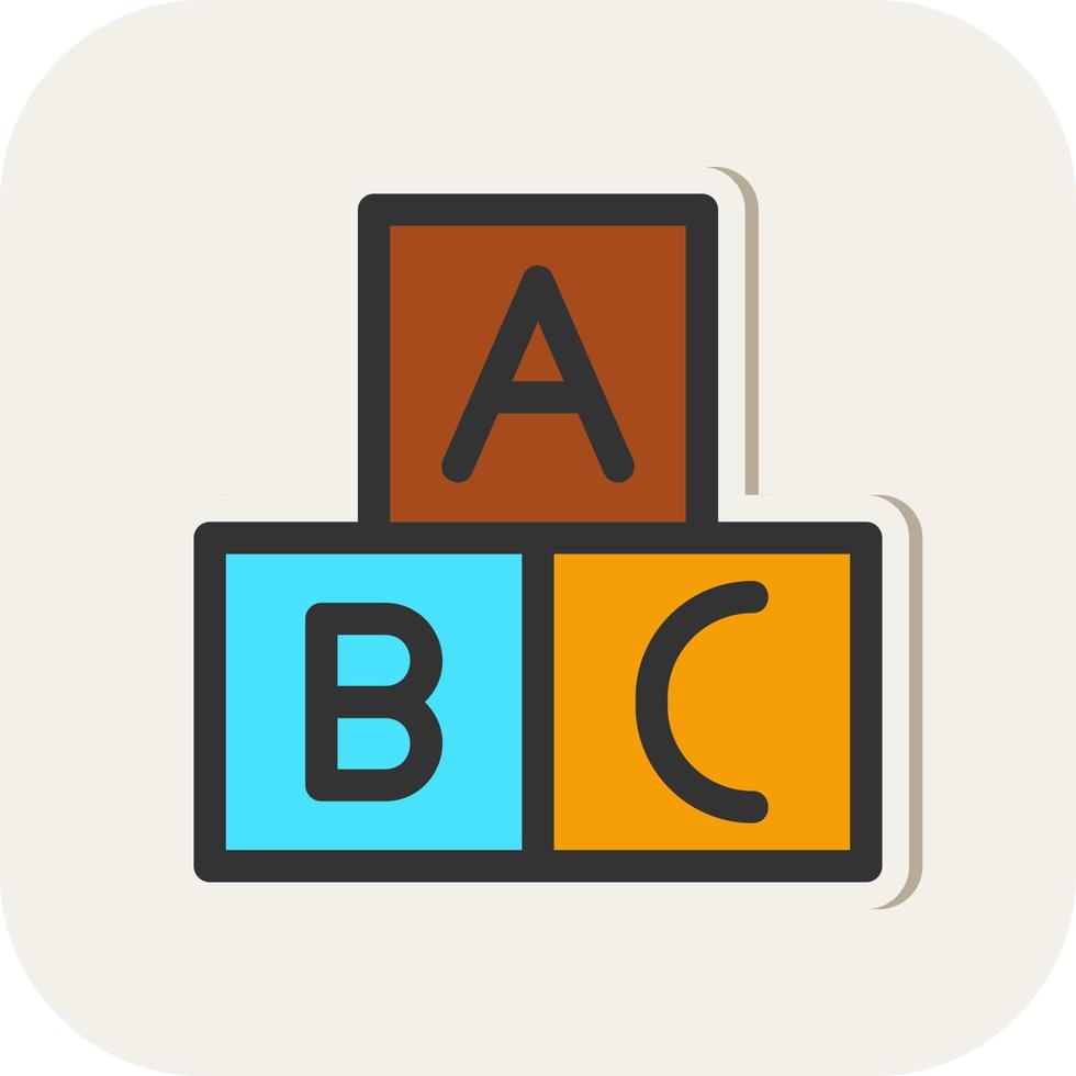 Blocks Vector Icon Design