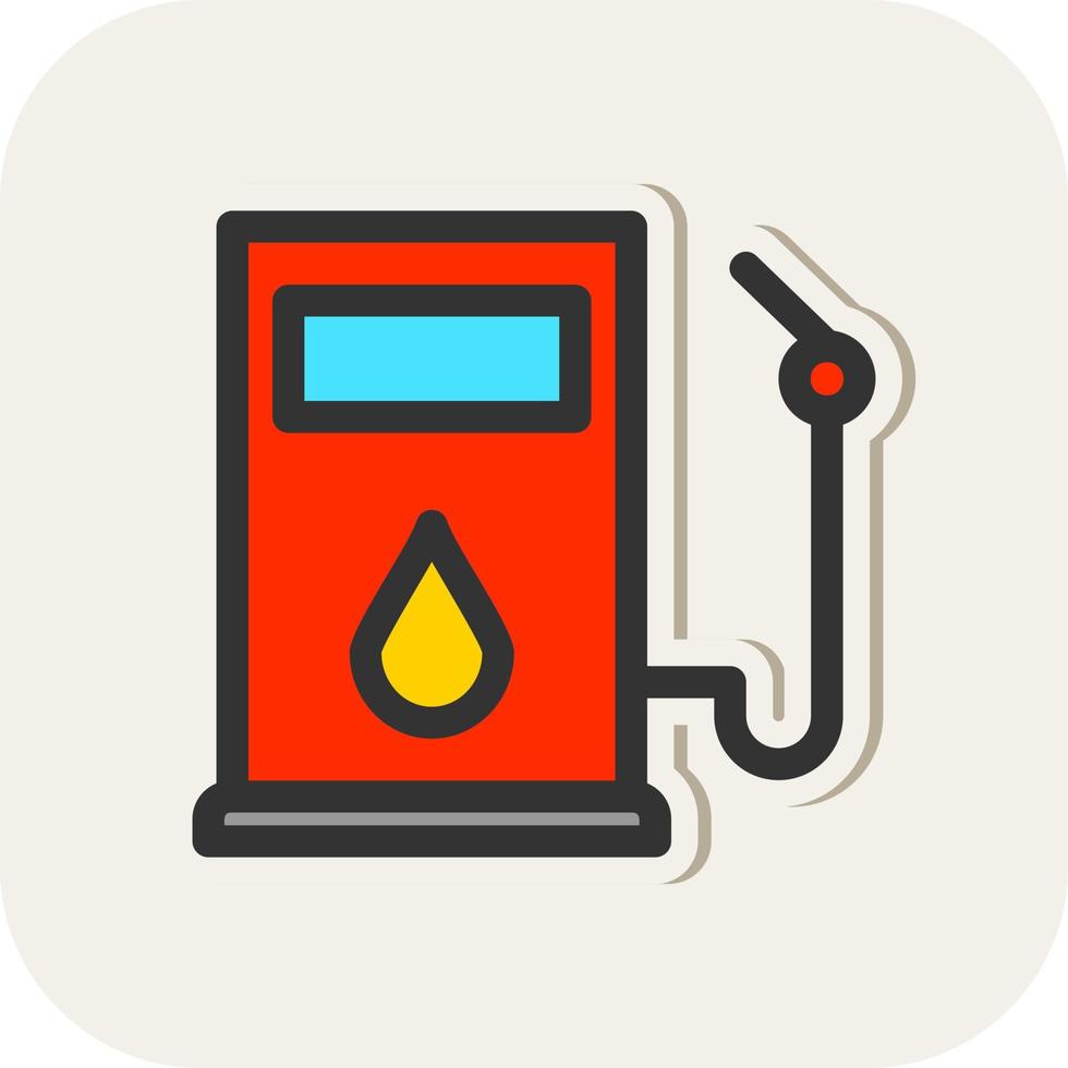 gasolina vector icono diseño