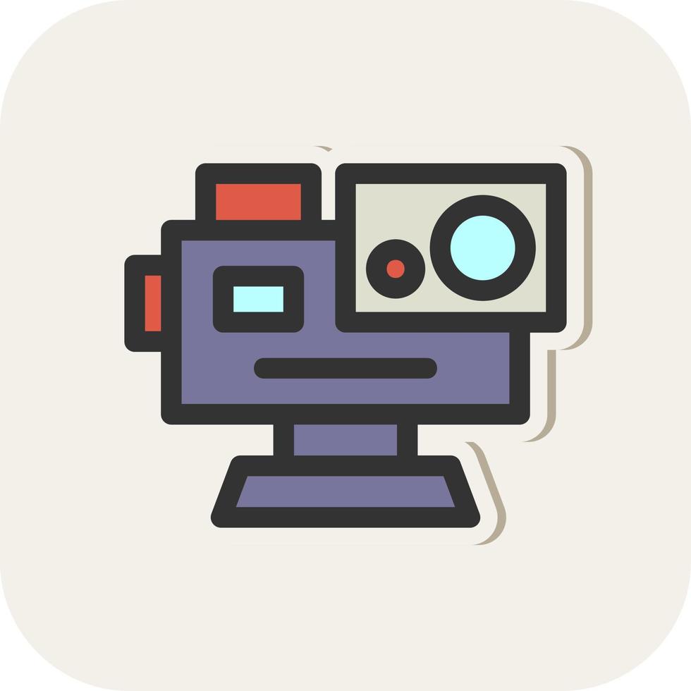 Action Camera Vector Icon Design