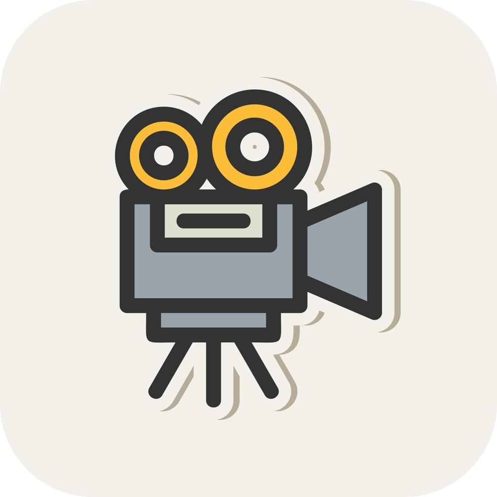 Film Camera Vector Icon Design