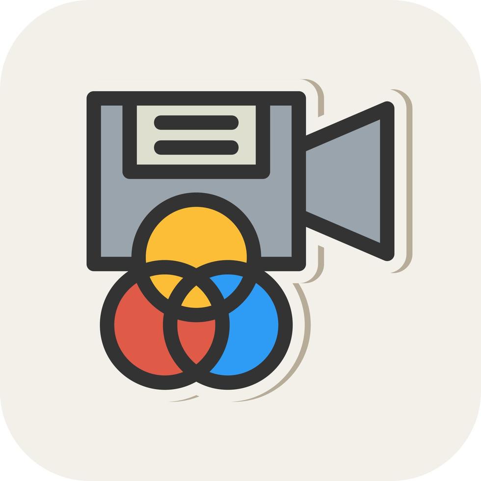 Camera Filter Vector Icon Design