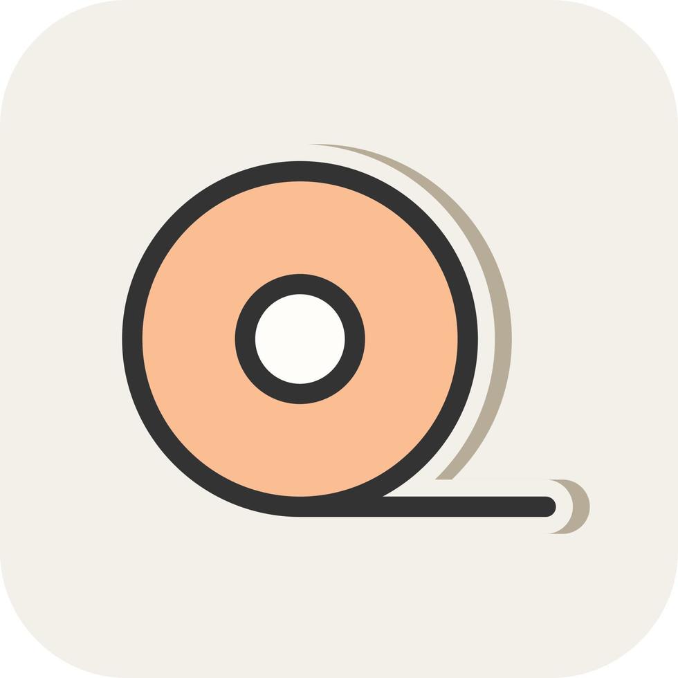 Adhesive Tape Vector Icon Design
