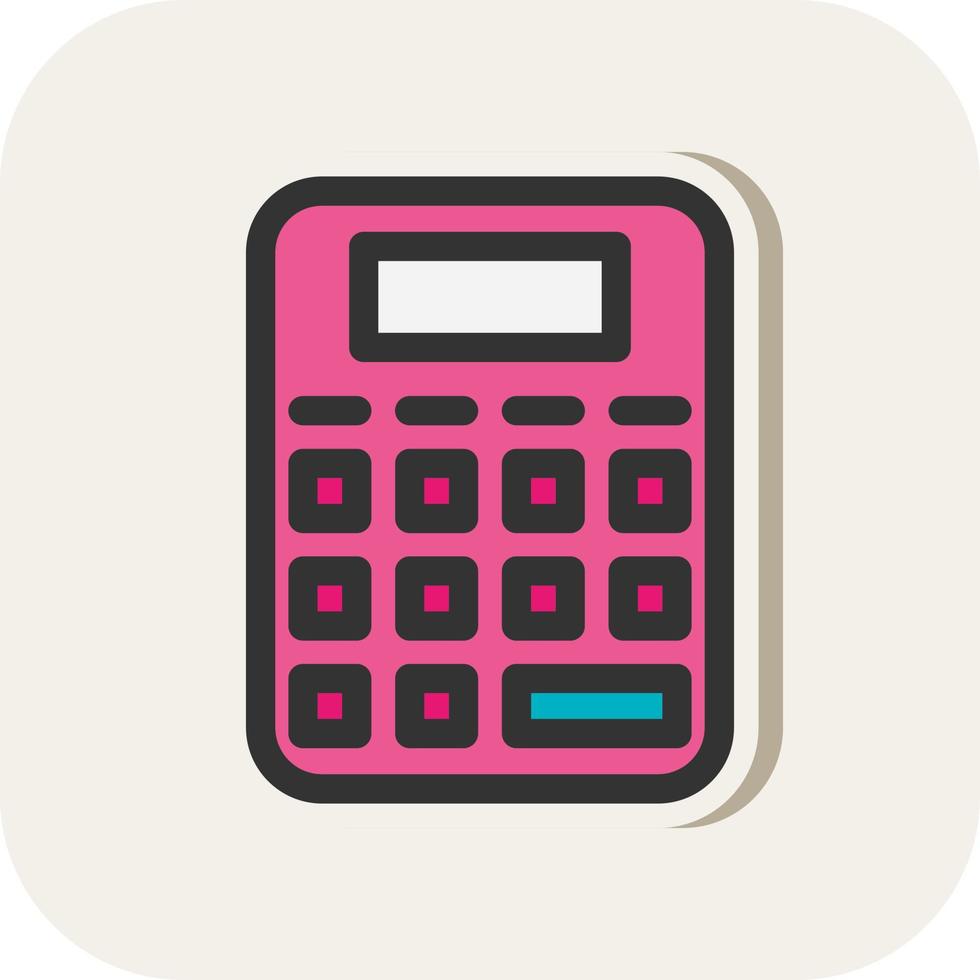 Calculator Vector Icon Design