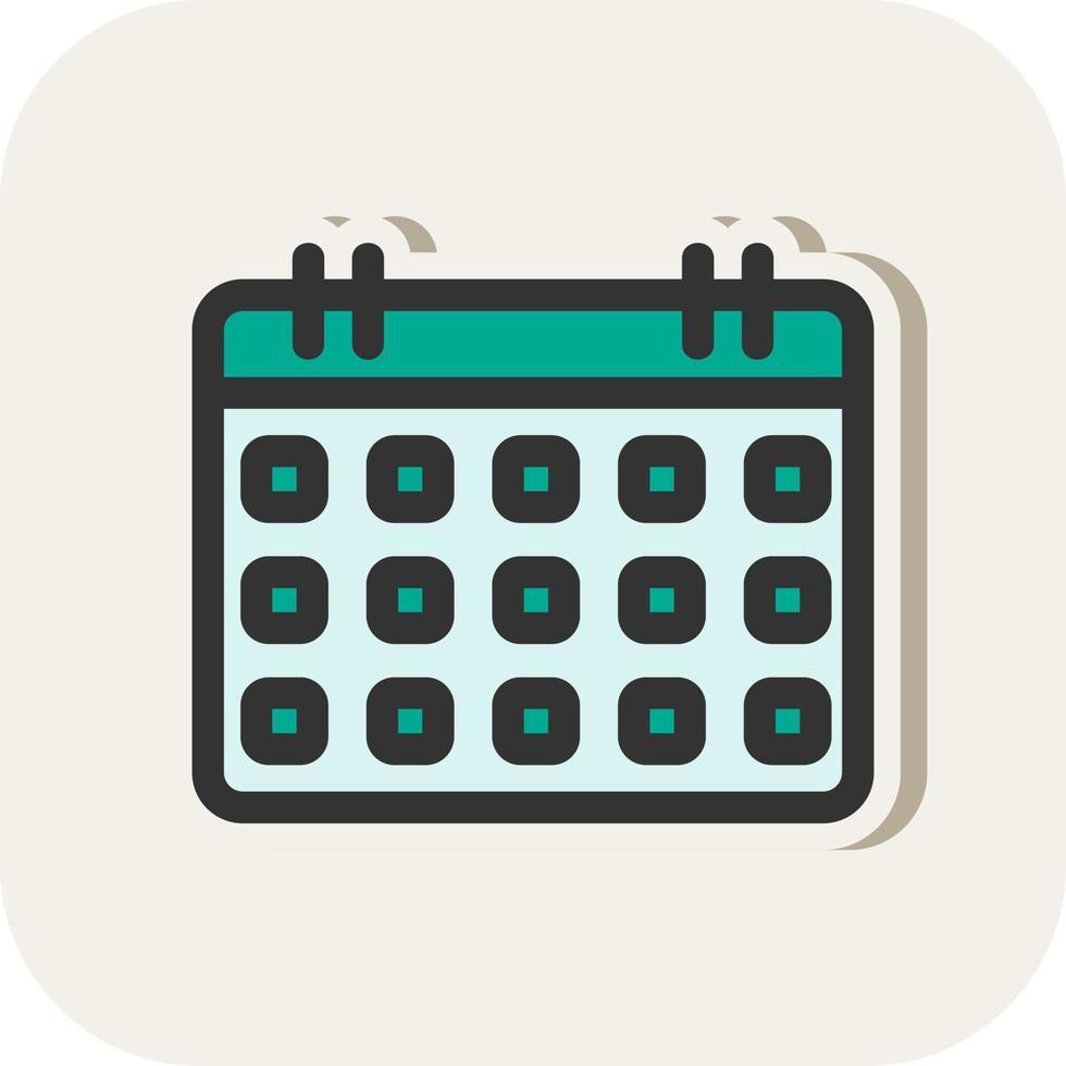 Calendar Vector Icon Design