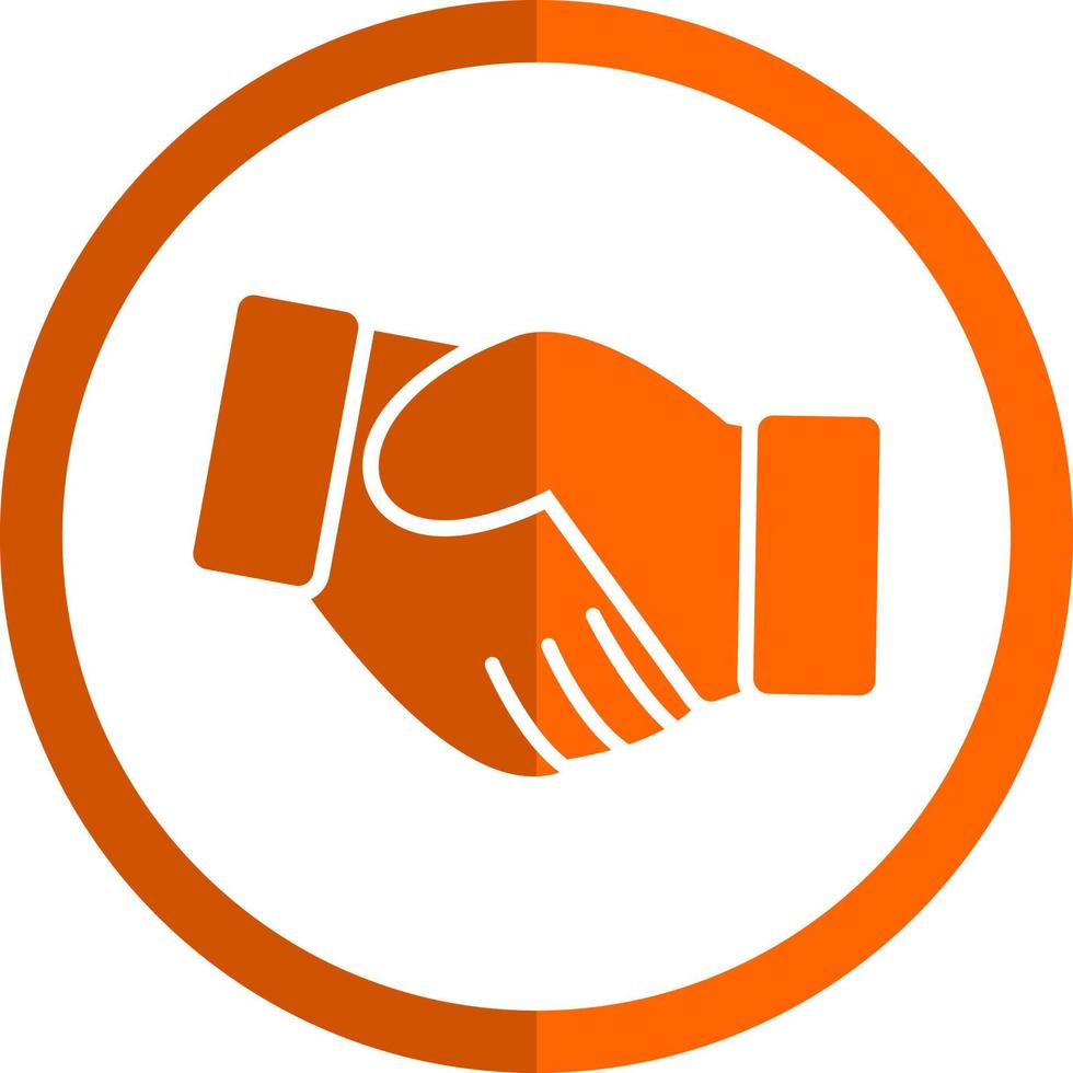 Handshake Vector Icon Design