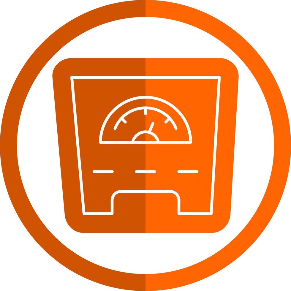 Weight Scale Vector Icon Design