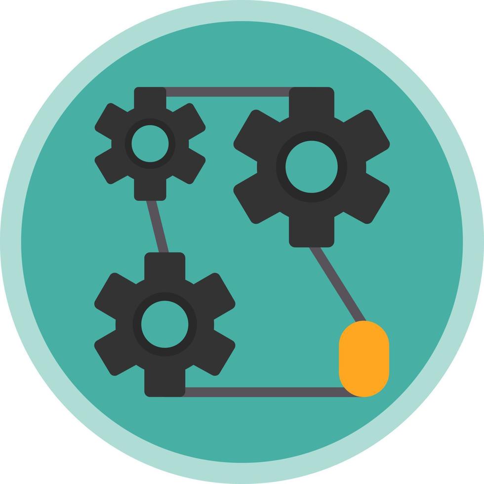 Cogwheels Vector Icon Design