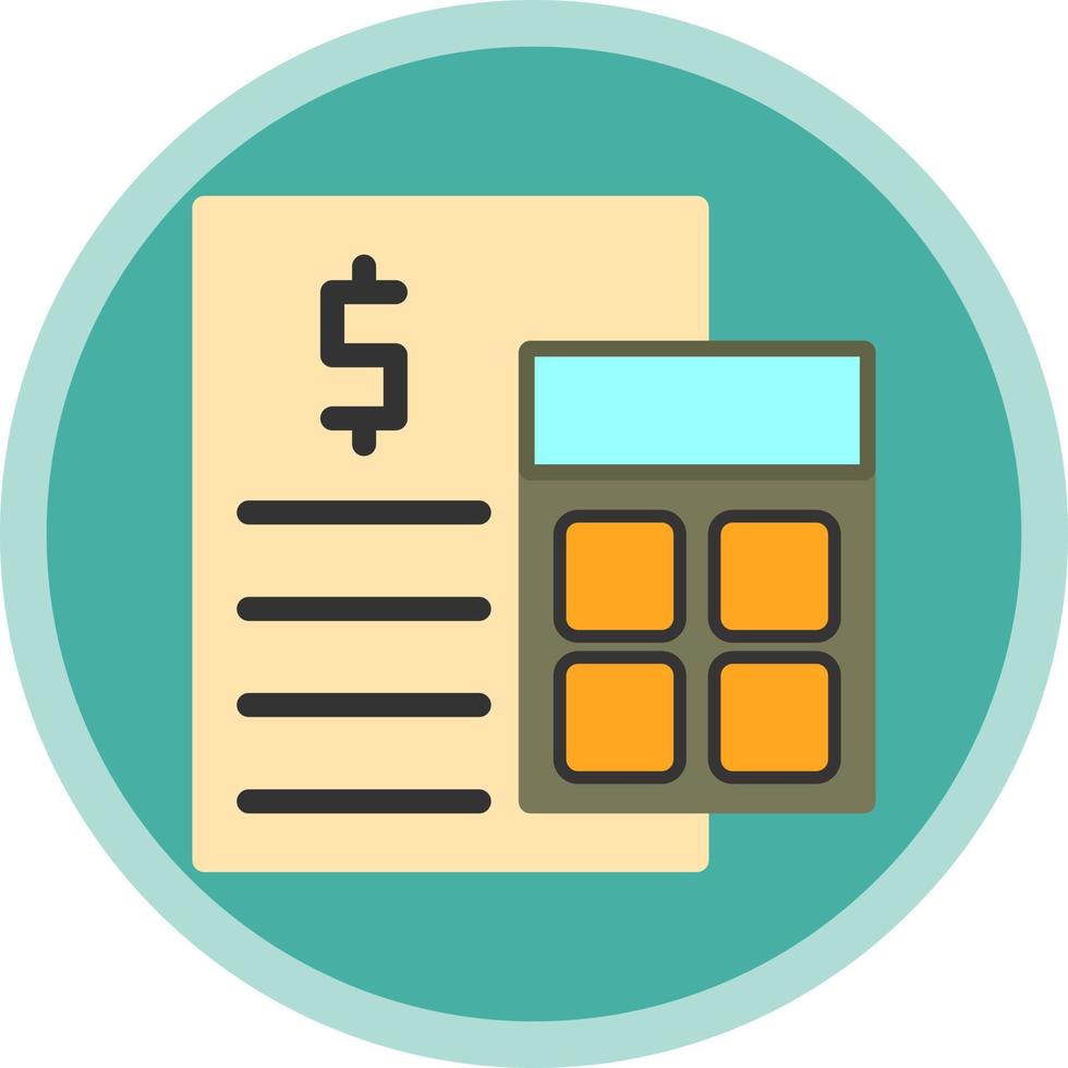 Accountant Vector Icon Design