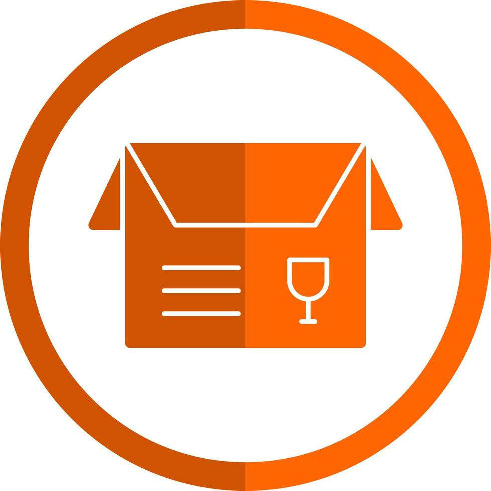 Open Box Vector Icon Design
