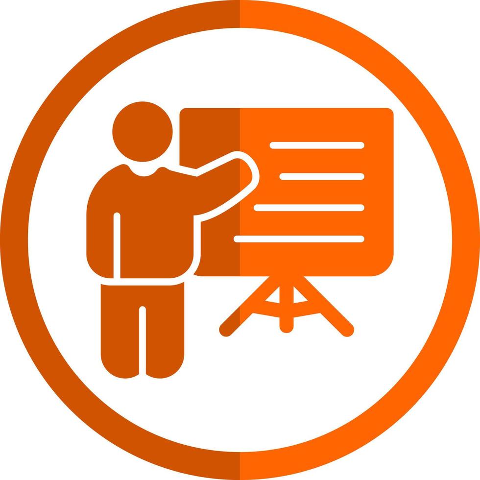 Presentation Vector Icon Design