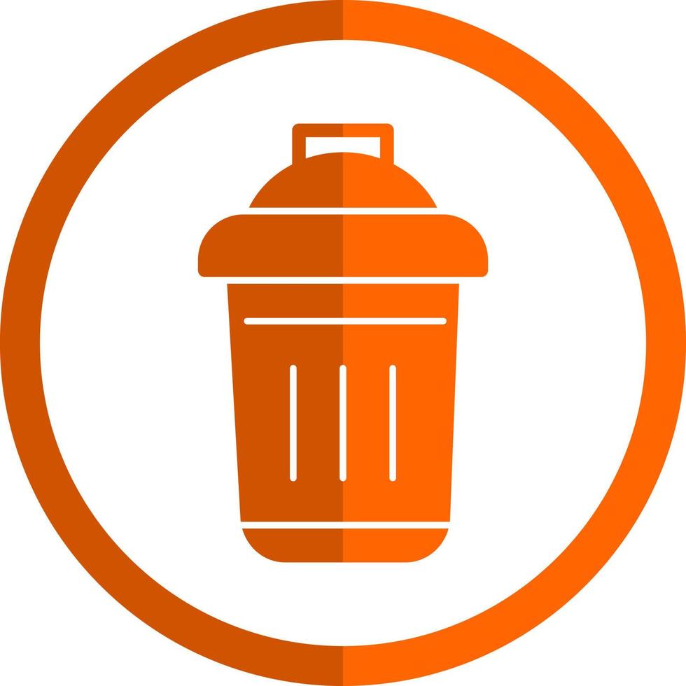 Dustbin Vector Icon Design