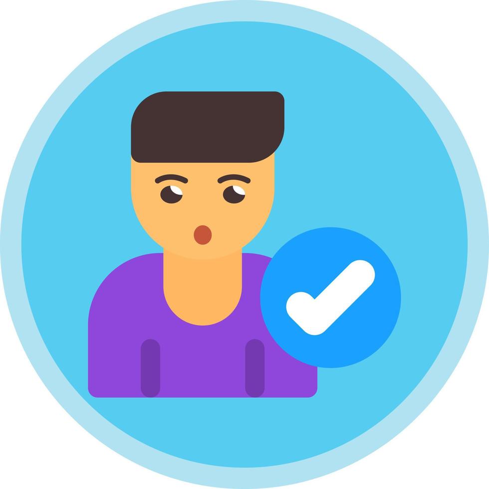 Hired Vector Icon Design