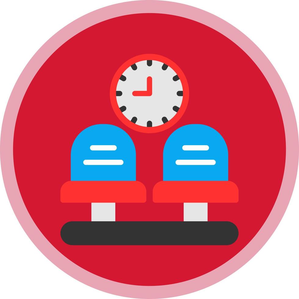 Waiting Room Vector Icon Design