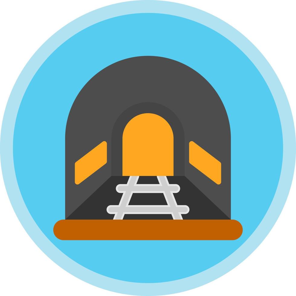 Tunnel Vector Icon Design