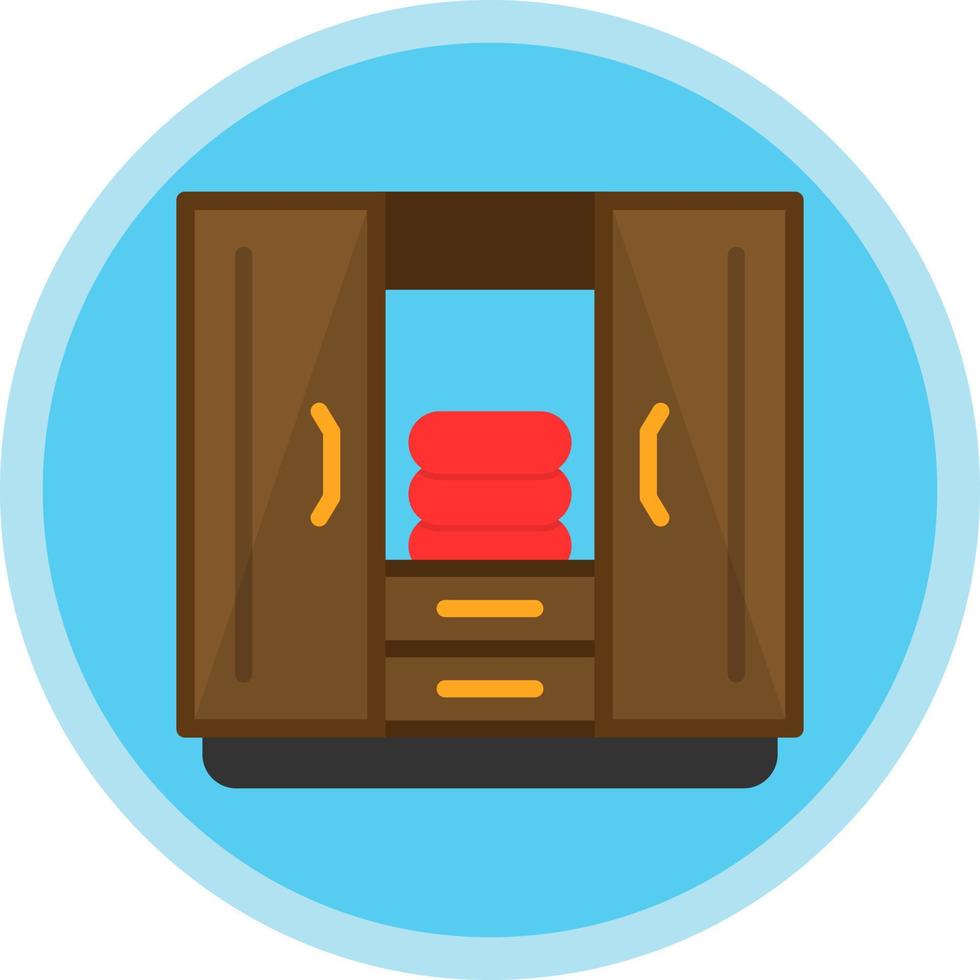 Wardrobe Vector Icon Design