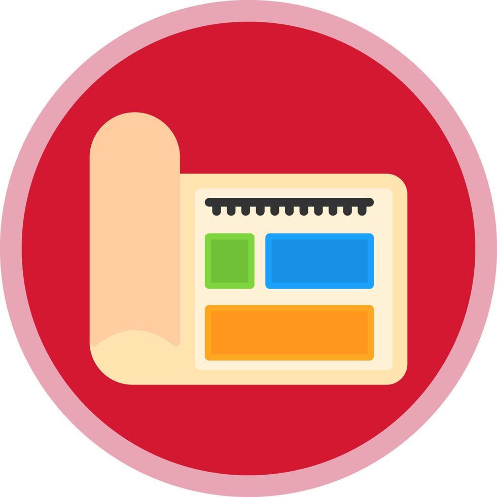 Blueprint Vector Icon Design