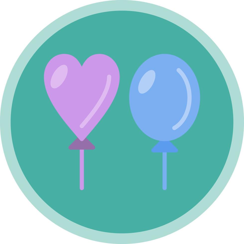 Balloons Vector Icon Design