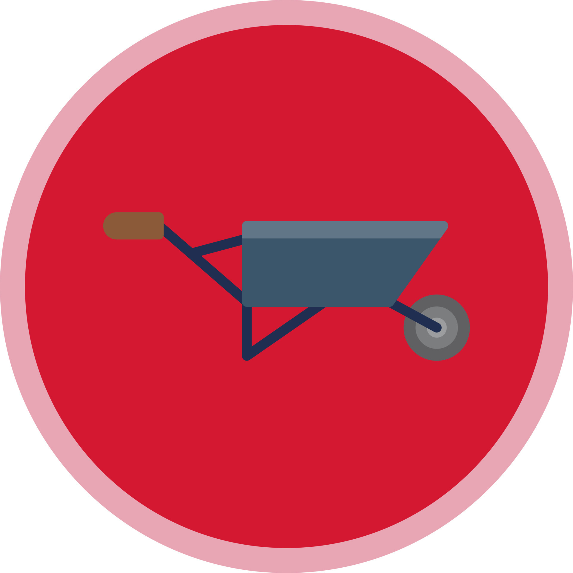 Wheelbarrow Vector Icon Design 20158038 Vector Art at Vecteezy