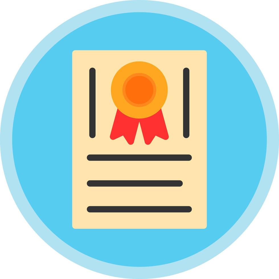 Certification Vector Icon Design