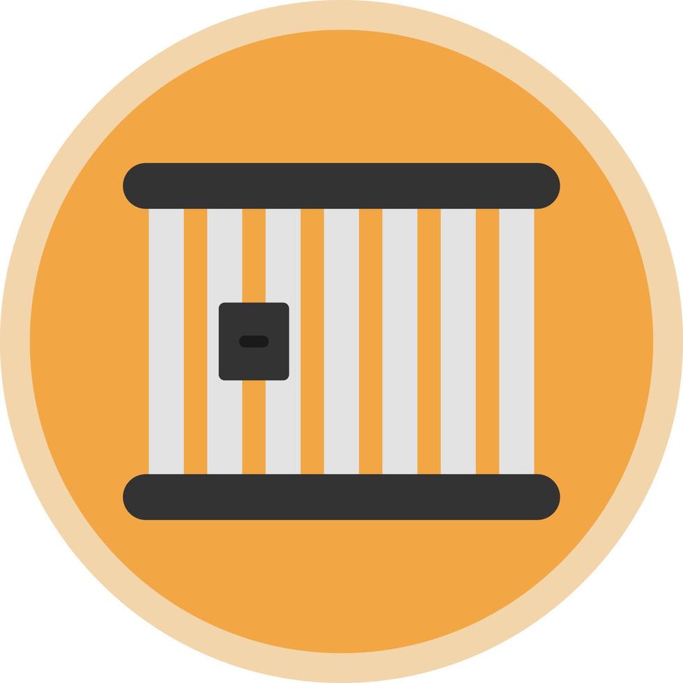 Prison Cell Vector Icon Design