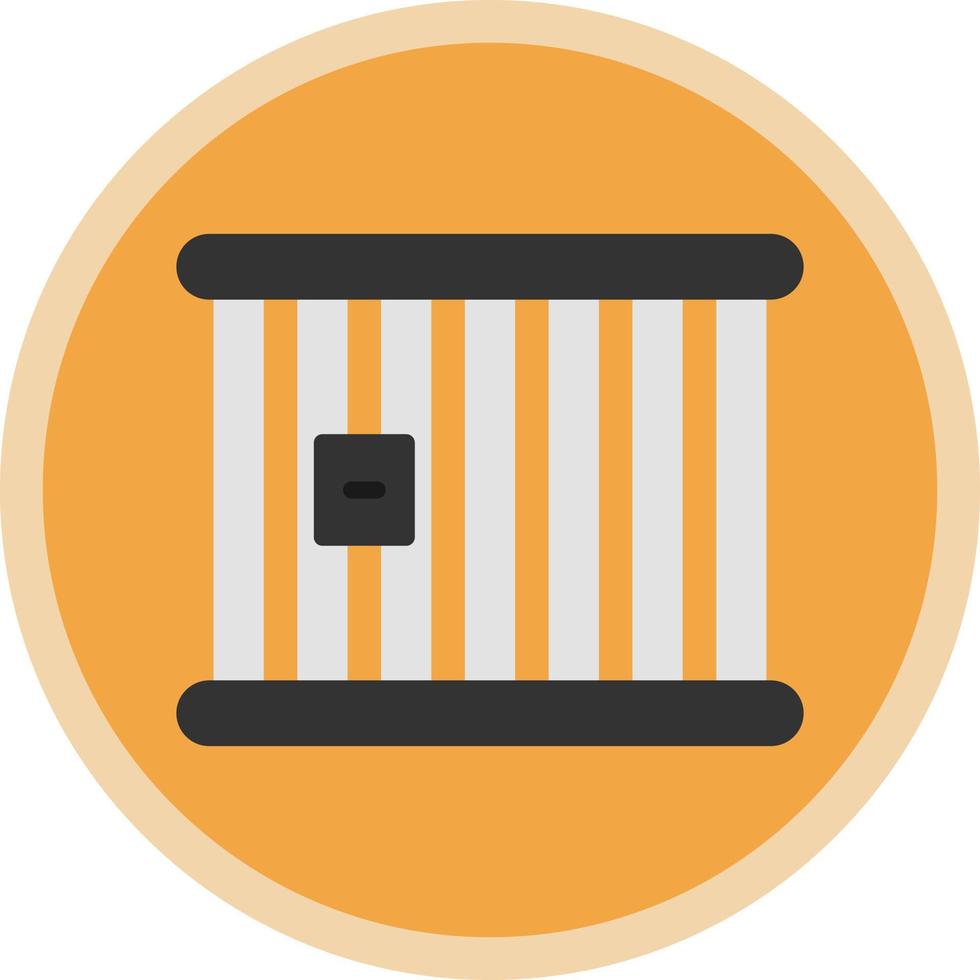 Prison Cell Vector Icon Design